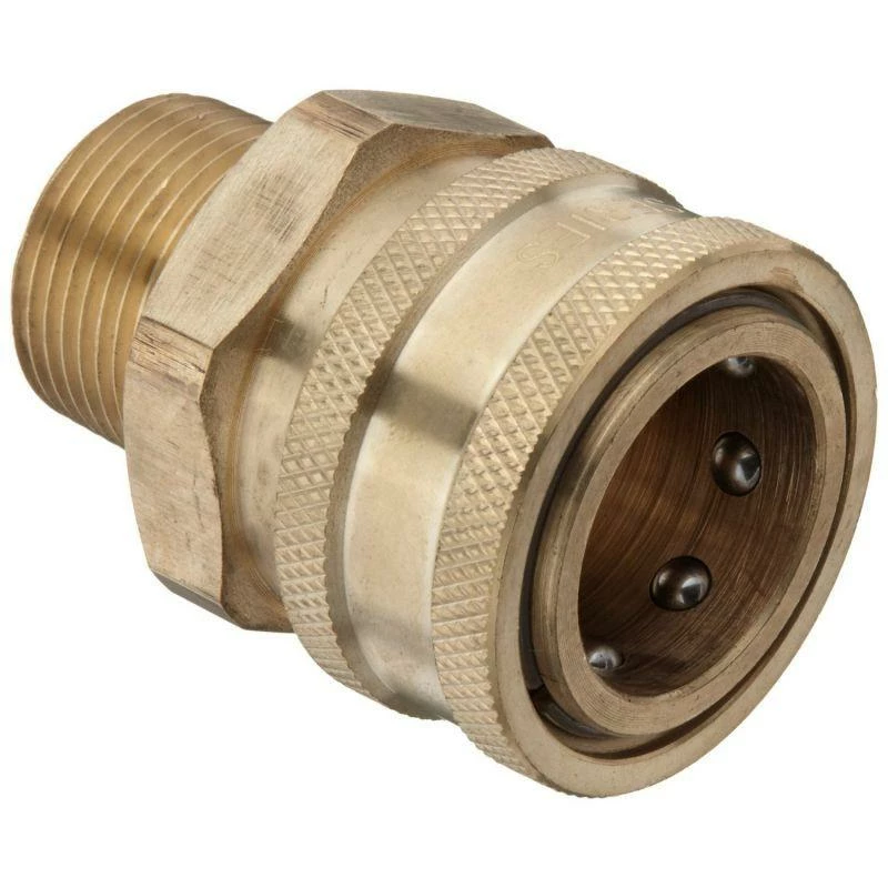 Greenline Pressure Washer Quick Connect Couplers | Brass | Coupler X MPT 3 Greenline Pressure Washer Quick Connect Couplers | Brass | Coupler X MPT