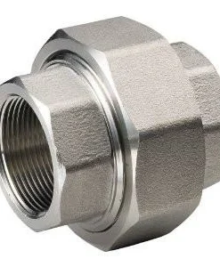 Greenline Stainless Steel Sch 40 Union Pipe Fitting | 1/8" NPT To 2" NPT Sizes Fittings And Valves
