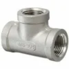 Greenline Stainless Steel Sch 40 Tee Pipe Fitting | 1/8" NPT To 3" NPT Sizes