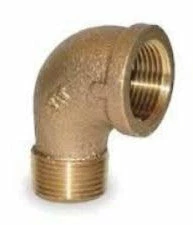Cleanflow Lead Free Cast Brass Street 90° Elbow Pipe Fittings