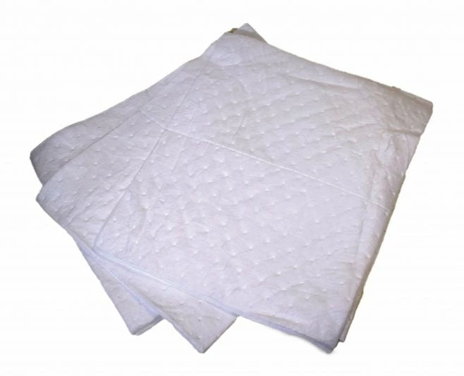 Globe Commercial Products Medium Weight Sorbent Spill Pads - 15" X 18" - Pack Of 10 4 Globe Commercial Products Medium Weight Sorbent Spill Pads - 15" X 18" - Pack Of 10