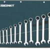Signet 16 Piece Metric Ratcheting Wrench Set | 8mm To 24mm 2 Signet 16 Piece Metric Ratcheting Wrench Set | 8mm To 24mm