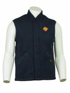 KELTEK Apparel KELTEK 7985V Flame Resistant Fleece Vest | Navy | S-4XL (HRC 2) Flame Resistant Work Wear