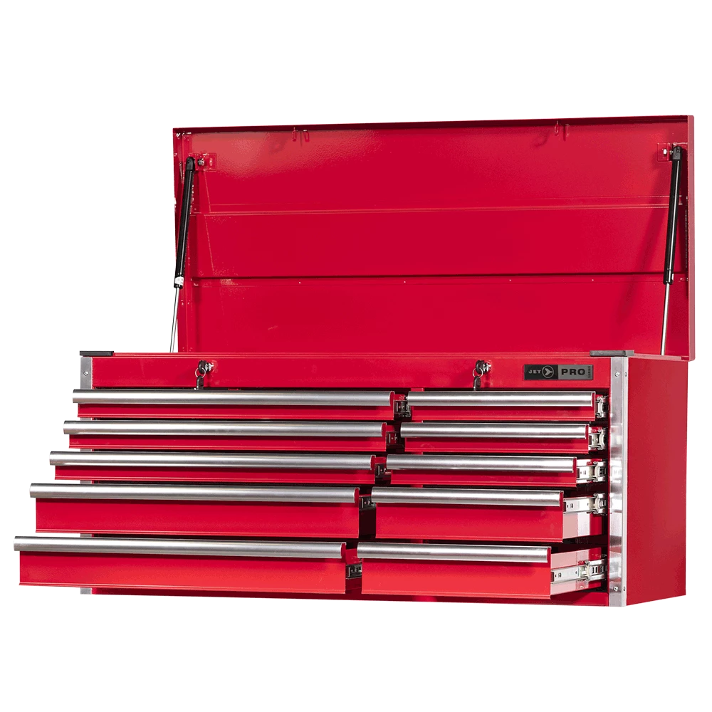 Jet Pro Series Mechanic's Chest | 10 Drawers | 42" X 18" Shop Equipment 3 Jet Pro Series Mechanic's Chest | 10 Drawers | 42" X 18" Shop Equipment