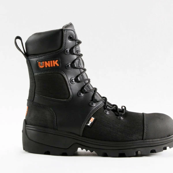 Unik Industrial Winter Safety Boots Unik Iceland 8" Internal Metguard Winter Safety Boot With Vibram® Fire & Ice Sole With Spikes | Sizes 5-13 4 Unik Industrial Winter Safety Boots Unik Iceland 8" Internal Metguard Winter Safety Boot With Vibram® Fire & Ice Sole With Spikes | Sizes 5-13