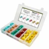 Techspan Cartridge Female-Type Link (Regular) Fuse Assortment Kit - 150 Pcs Automotive Supplies