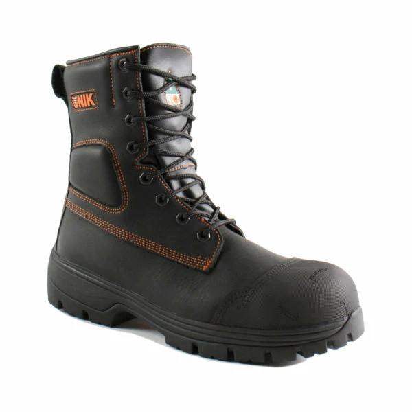 Unik Industrial Unik Contractor 8" Leather Safety Boot With Vibram® Fire & Ice Sole | Sizes 5-14 8 Inch Safety Boots 7 Unik Industrial Unik Contractor 8" Leather Safety Boot With Vibram® Fire & Ice Sole | Sizes 5-14 8 Inch Safety Boots