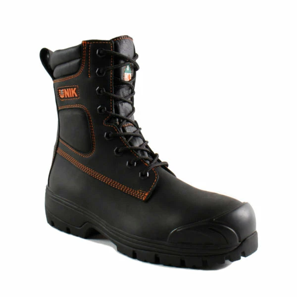 Unik Industrial Unik Contractor 8" Waterproof Thinsulate Lined Leather Safety Boot With Vibram® Fire & Ice Sole | Sizes 5-14 Sizes 4-14 Winter Safety Boots 3 Unik Industrial Unik Contractor 8" Waterproof Thinsulate Lined Leather Safety Boot With Vibram® Fire & Ice Sole | Sizes 5-14 Sizes 4-14 Winter Safety Boots
