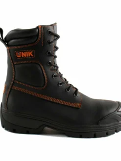Unik Industrial Unik Contractor 8" Waterproof Thinsulate Lined Leather Safety Boot With Vibram® Fire & Ice Sole | Sizes 5-14 Sizes 4-14 Winter Safety Boots