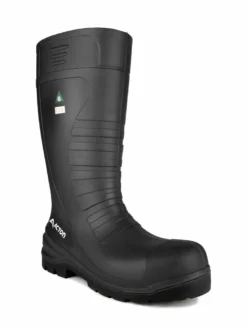 Rubber Work Boots Acton All Terrain Waterproof Lightweight Polyurethane Safety Work Boots | Sizes 3 - 16