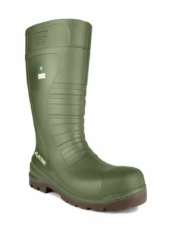 Rubber Work Boots Acton All Terrain Waterproof Lightweight Polyurethane Safety Work Boots | Sizes 3 - 16