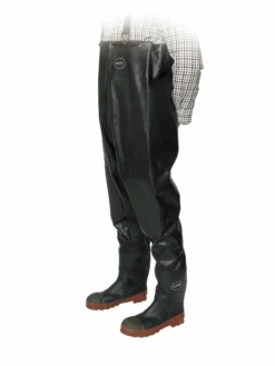 Rubber Work Boots Acton Protecto Premium Rubber Safety Chest Waders | Sizes 7-13