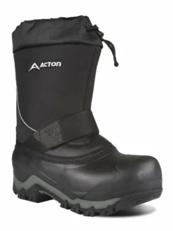 Plain Toe Work Boots Acton Norway Men's Waterproof Winter Boots W/ Snow Collar | Sizes 7 - 14