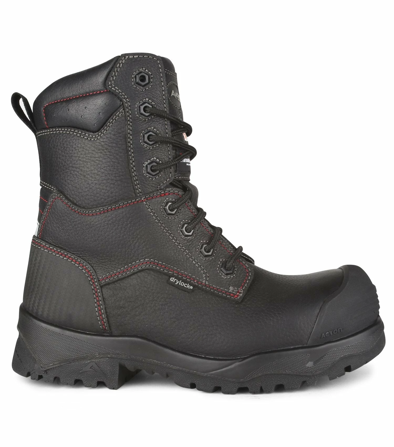 Acton Magnetic 8" Waterproof Thinsulate Lined Winter Work Boots | Sizes 6 - 14 4 Acton Magnetic 8" Waterproof Thinsulate Lined Winter Work Boots | Sizes 6 - 14