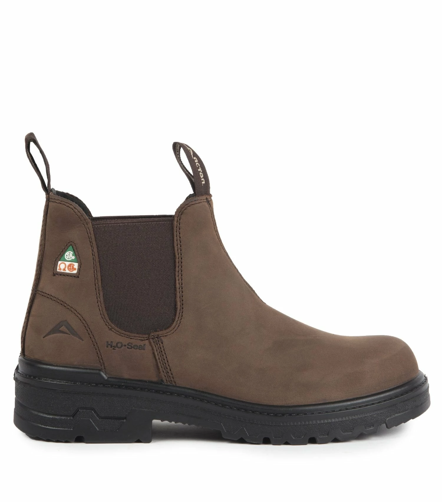 Acton Profile 6" Steel Toe Brown Leather Chelsea Men's Safety Work Boots | Brown | Sizes 4 - 14 3 Acton Profile 6" Steel Toe Brown Leather Chelsea Men's Safety Work Boots | Brown | Sizes 4 - 14