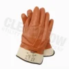 Ansell 23-193 Winter Monkey Grip Safety Cuff PVC Coated Gloves Work Gloves
