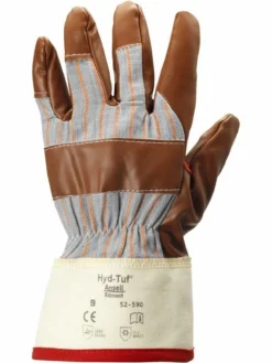Ansell 52-590 Winter Hyd-Tuf Nitrile Coated Work Gloves