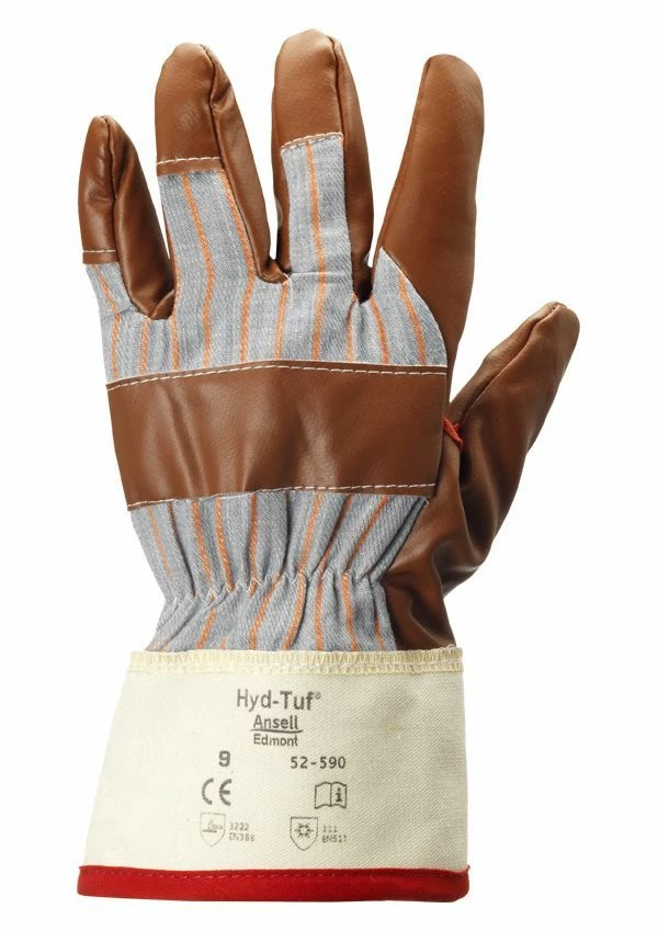 Ansell 52-590 Winter Hyd-Tuf Nitrile Coated Work Gloves 3 Ansell 52-590 Winter Hyd-Tuf Nitrile Coated Work Gloves
