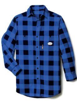 Flame Resistant Work Wear Rasco FR Buffalo Plaid Shirt | S - 5XL