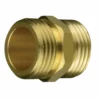 Greenline Brass Garden Hose Double Male Coupler