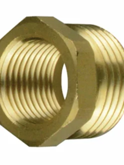 Greenline Brass Male Garden Hose To Female Pipe Coupler
