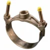 Robar 2706 Series Cast Bronze Service Saddles W/ Single Stainless Straps - CC Thread Waterworks Products 1 Robar 2706 Series Cast Bronze Service Saddles W/ Single Stainless Straps - CC Thread Waterworks Products