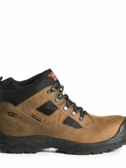 6 Inch Safety Boots Cofra Toronto 6" Work Boots With Waterproof Membrane | Brown | Sizes 7 - 13