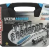 ChannelLock UltraAccess Uni-Fit Socket & Ratchet Set - 16 Piece