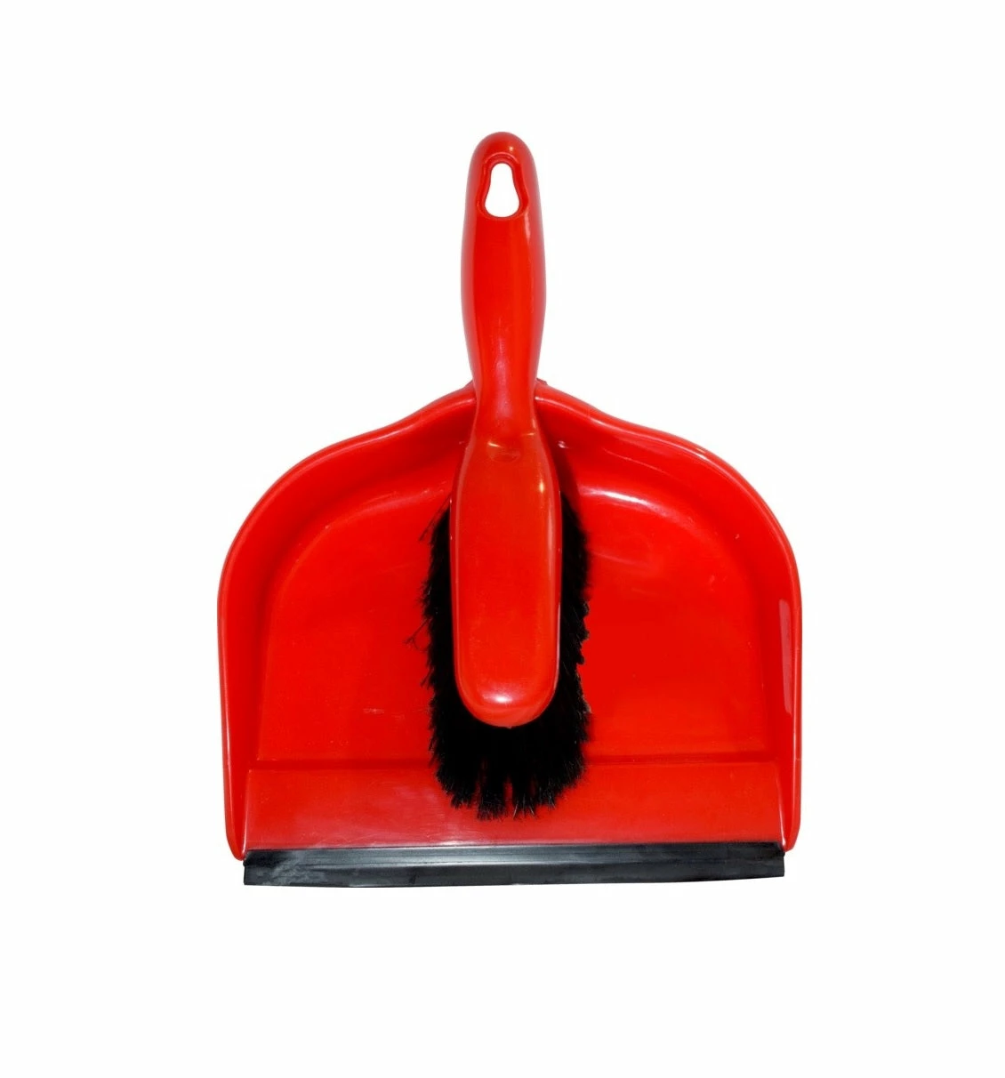 Globe Commercial Products Clip-On 9" Dust Pan And Brush Set 3 Globe Commercial Products Clip-On 9" Dust Pan And Brush Set