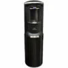 Commercial Water Filters And UV Parts Crystal Mountain Storm Commercial Grade Bottom-Load Black Contemporary Water Cooler (Hot & Cold)