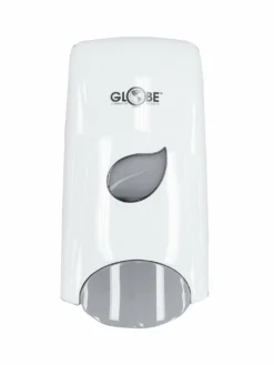 Globe Commercial Products Cleaning Tools Push-Bar Hand Sanitizer / Hand Soap Dispenser - 1000 Ml Bulk Refillable
