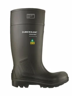 Rubber Work Boots Dunlop Purofort Steel Toe Steel Plate Professional Full Safety PU Boots | Sizes 7 - 14 8 Rubber Work Boots Dunlop Purofort Steel Toe Steel Plate Professional Full Safety PU Boots | Sizes 7 - 14