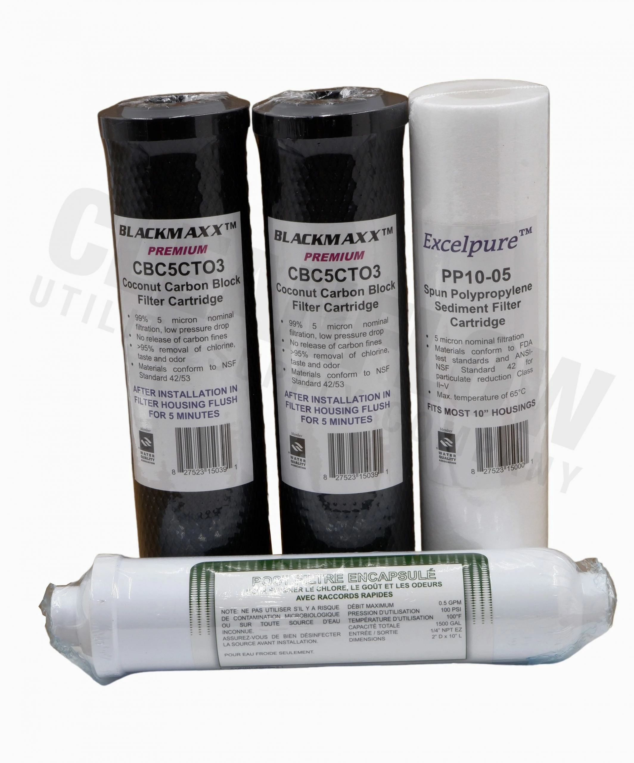 Waterite Commercial Water Filters And UV Parts Replacement Cartridge Kit For Vectapure NX™ Systems 3 Waterite Commercial Water Filters And UV Parts Replacement Cartridge Kit For Vectapure NX™ Systems