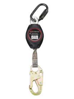 Safety Equipment Dynamic Single Leg Web Self-Retracting Lifeline (SRL) | 7-Ft Length