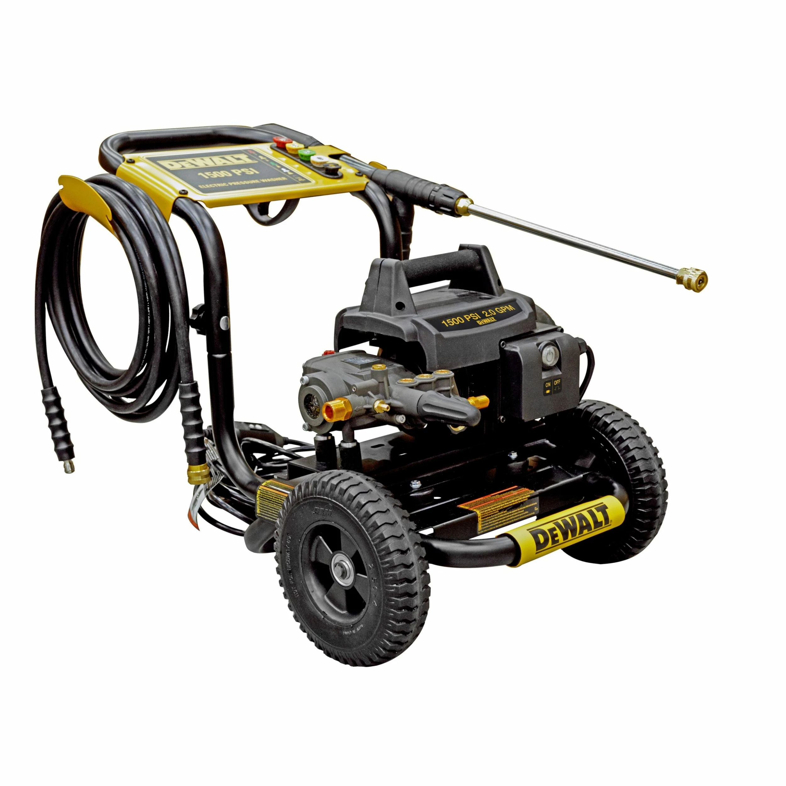 DeWalt Tools DeWalt Commercial Grade Electric Pressure Washer - 1500 PSI - 2.0 GPM Pressure Washers 5 DeWalt Tools DeWalt Commercial Grade Electric Pressure Washer - 1500 PSI - 2.0 GPM Pressure Washers
