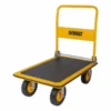 DeWalt Tools DeWalt Foldable Steel Platform Cart With Flat-Free Swivel Wheels - 300 Kg (660 Lbs) Capacity Facility Equipment