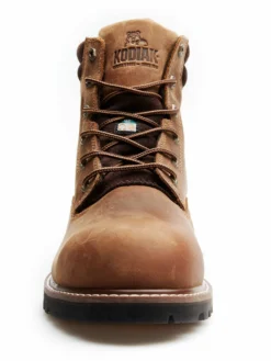 6 Inch Safety Boots Kodiak McKinney Composite Toe 6" Safety Work Boots | Brown | Sizes 7 - 15 12 6 Inch Safety Boots Kodiak McKinney Composite Toe 6