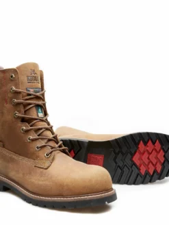 Kodiak McKinney Composite Toe 8" Safety Work Boots | Brown | Sizes 7 - 15 8 Inch Safety Boots 18 Kodiak McKinney Composite Toe 8