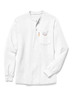 Rasco FR Henley T-Shirt | S - 5XL Flame Resistant Work Wear