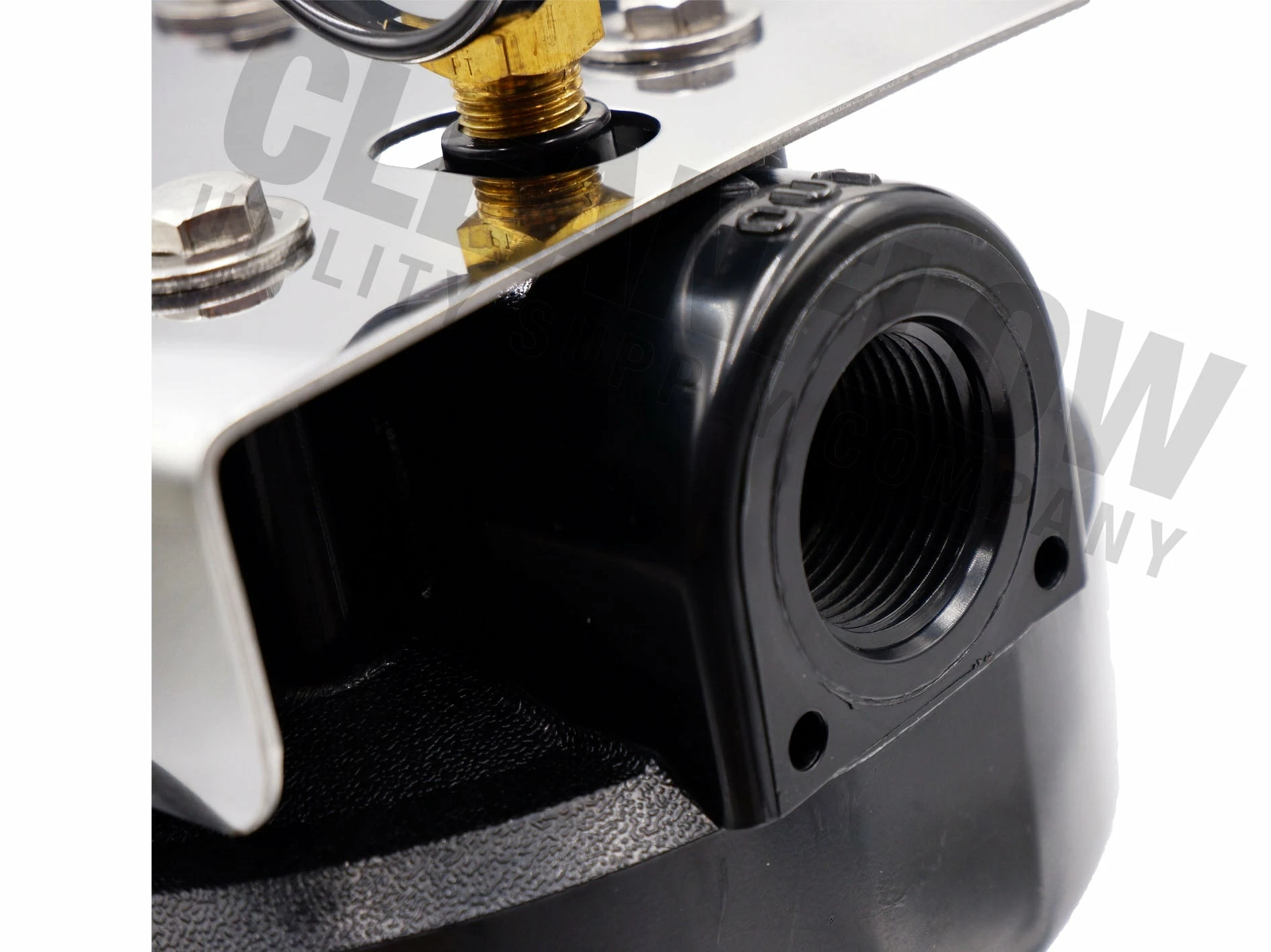 Waterite Commercial Water Filters And UV Parts DuPlex 4.5" OD Big Blue Water Filter Housing | 10" 4 Waterite Commercial Water Filters And UV Parts DuPlex 4.5" OD Big Blue Water Filter Housing | 10"