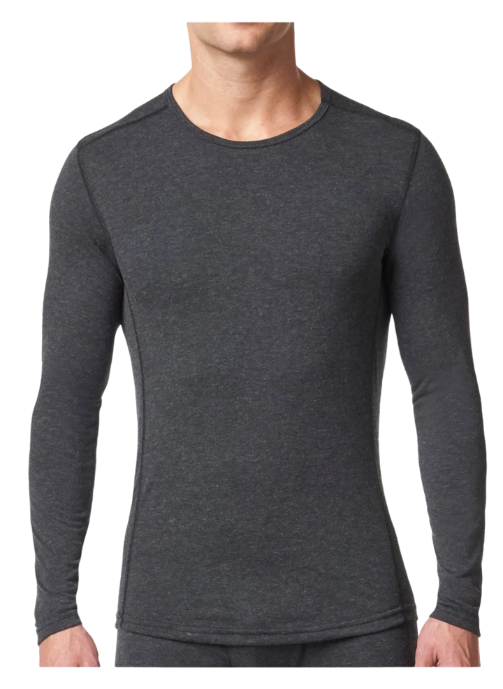 Stanfields Stanfield's FX89 HeatFX Merino Long Sleeve Shirt | Charcoal | Sizes S - XL 3 Stanfields Stanfield's FX89 HeatFX Merino Long Sleeve Shirt | Charcoal | Sizes S - XL