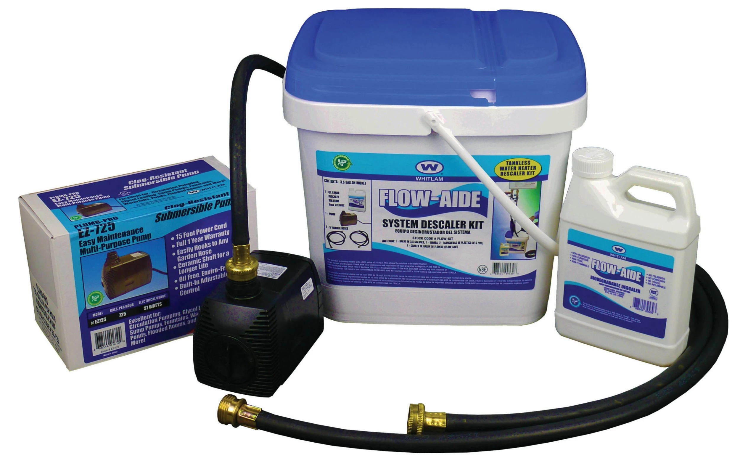 Flow Aide System Descaler Kit Commercial Water Filters And UV Parts 3 Flow Aide System Descaler Kit Commercial Water Filters And UV Parts