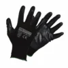 Forcefield Black Seamless Knit Nylon Gloves With Nitrile Palm | M-2XL | Pack Of 12 Pairs