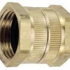 Greenline Brass Garden Hose Double Female Swivel Coupler