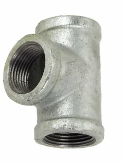 Greenline Galvanized Pipe Tee | 1/8" NPT To 4" NPT Sizes Fittings And Valves