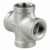 Greenline Fittings And Valves Stainless Steel Pipe Cross | 1/2" NPT To 1" NPT Sizes
