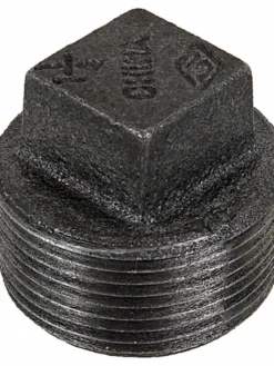 Greenline Black Pipe Plug | 1/8" NPT To 6" NPT Sizes