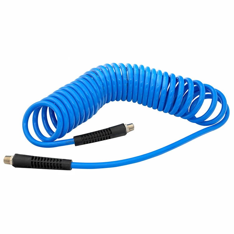Greenline Polyurethane Recoil Air Hose Assemblies - Male NPT Ends 3 Greenline Polyurethane Recoil Air Hose Assemblies - Male NPT Ends