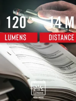 Coast Products Coast® G23 Dual Lighting System Inspection Beam Penlight - 120 Lumens - 17M Beam