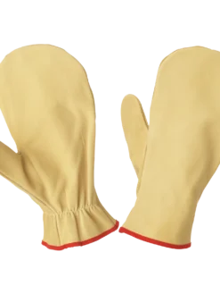 Work Gloves Tough Duck Unlined Leather Chopper Mitt